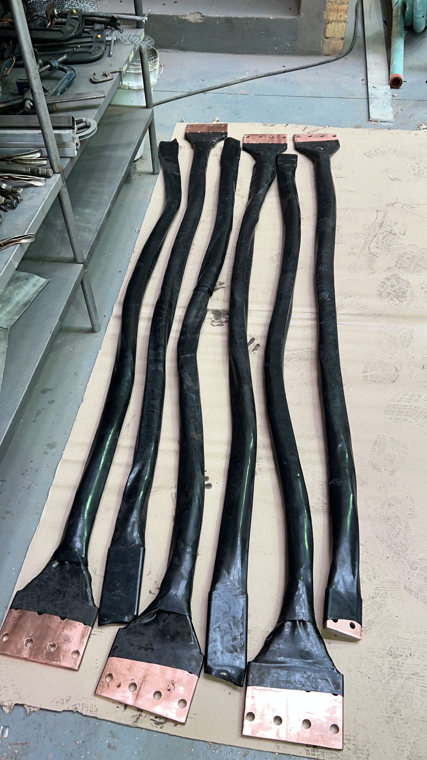 Braided flexibles with Sleeving